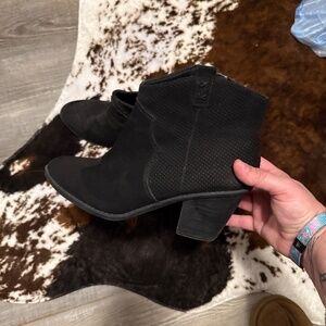 Black booties